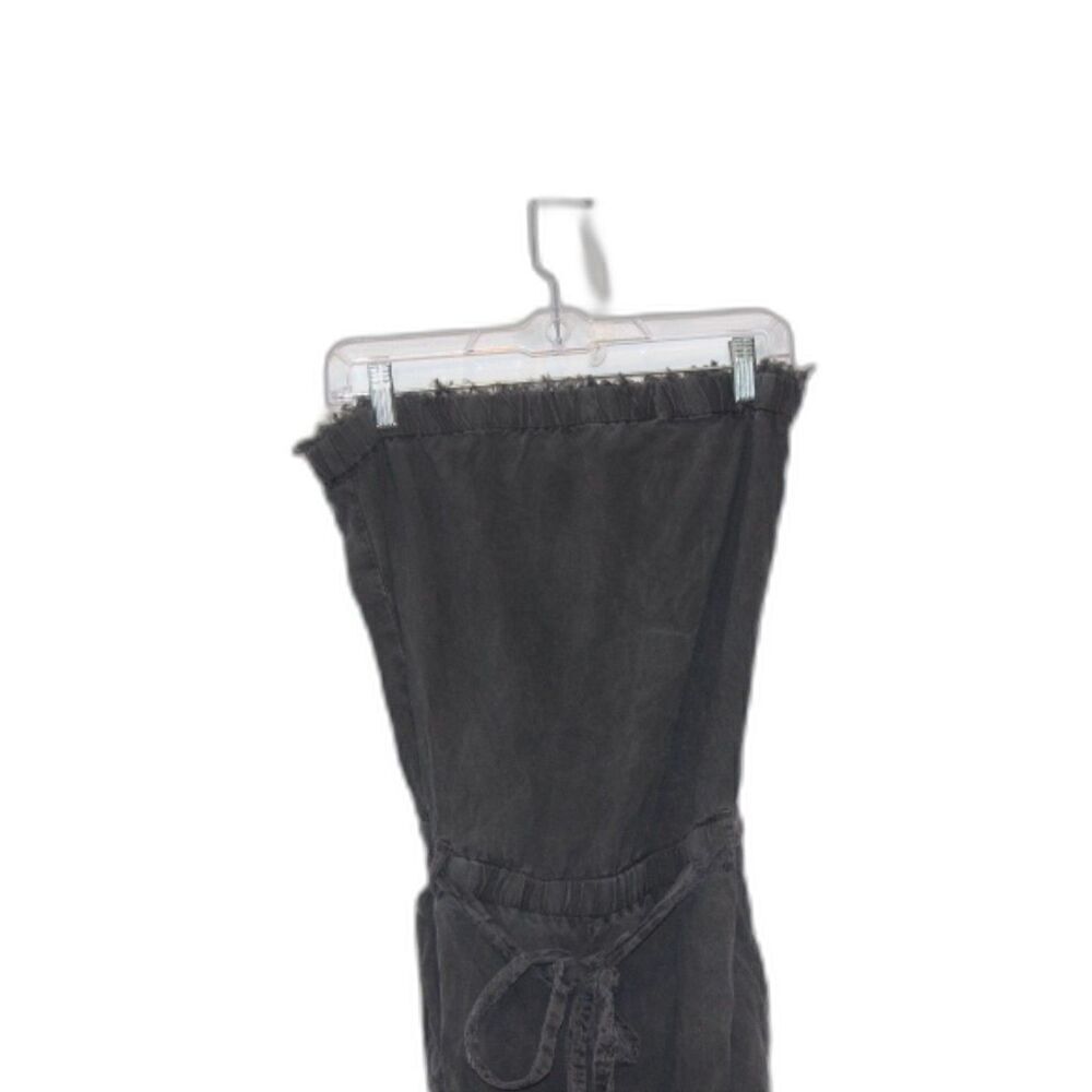 ANTHROPOLOGIE Cloth and Stone Wide Leg Cropped Jumpsuit Strapless in Medium - Picture 5 of 10